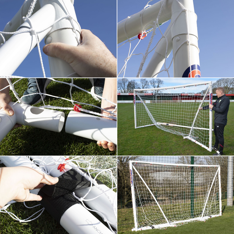Samba Fold-a-Goal 12x6ft PVC Goal Post